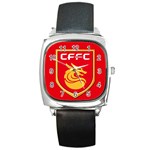 Hebei China Fortune F.C. Square Metal Watch Front