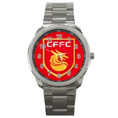 Hebei China Fortune F C  Sport Metal Watch by Valentinaart