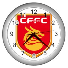 Hebei China Fortune F C  Wall Clocks (silver)  by Valentinaart