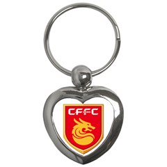 Hebei China Fortune F C  Key Chains (heart)  by Valentinaart