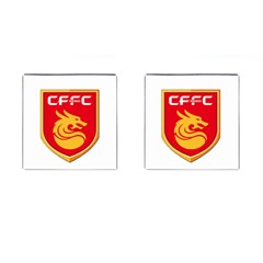 Hebei China Fortune F C  Cufflinks (square) by Valentinaart