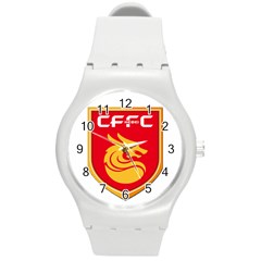 Hebei China Fortune F C  Round Plastic Sport Watch (m) by Valentinaart