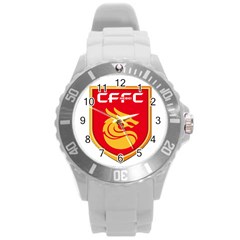 Hebei China Fortune F C  Round Plastic Sport Watch (l) by Valentinaart