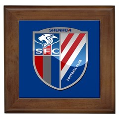 Shanghai Greenland Shenhua F C  Framed Tiles by Valentinaart