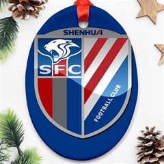 Shanghai Greenland Shenhua F C  Ornament (oval) by Valentinaart