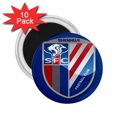 Shanghai Greenland Shenhua F C  2 25  Magnets (10 Pack)  by Valentinaart