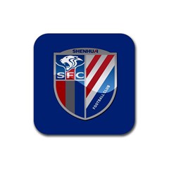 Shanghai Greenland Shenhua F C  Rubber Coaster (square)  by Valentinaart