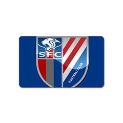 Shanghai Greenland Shenhua F C  Magnet (name Card) by Valentinaart