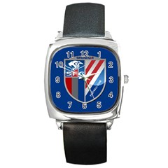 Shanghai Greenland Shenhua F C  Square Metal Watch by Valentinaart