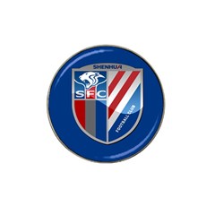 Shanghai Greenland Shenhua F C  Hat Clip Ball Marker by Valentinaart