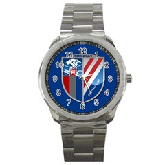 Shanghai Greenland Shenhua F C  Sport Metal Watch by Valentinaart