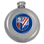 Shanghai Greenland Shenhua F.C. Round Hip Flask (5 oz) Front