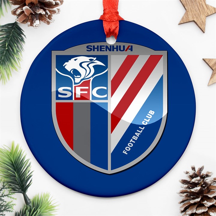 Shanghai Greenland Shenhua F.C. Round Ornament (Two Sides)