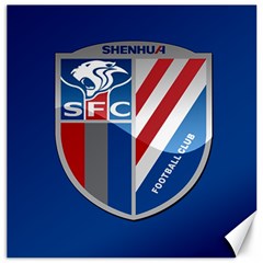 Shanghai Greenland Shenhua F C  Canvas 12  X 12   by Valentinaart