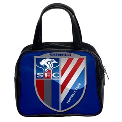 Shanghai Greenland Shenhua F C  Classic Handbags (2 Sides) by Valentinaart