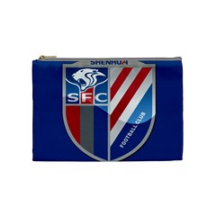 Shanghai Greenland Shenhua F C  Cosmetic Bag (medium)  by Valentinaart