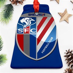 Shanghai Greenland Shenhua F C  Bell Ornament (two Sides) by Valentinaart