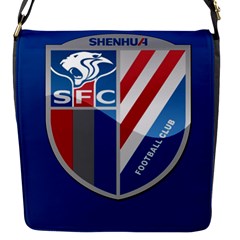 Shanghai Greenland Shenhua F C  Flap Messenger Bag (s) by Valentinaart