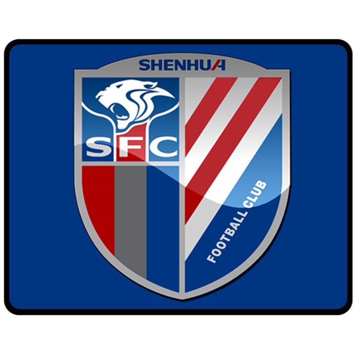 Shanghai Greenland Shenhua F.C. Double Sided Fleece Blanket (Medium) 