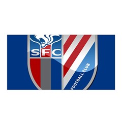 Shanghai Greenland Shenhua F C  Satin Wrap by Valentinaart