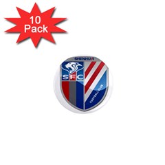 Shanghai Greenland Shenhua F C  1  Mini Magnet (10 Pack)  by Valentinaart