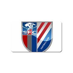 Shanghai Greenland Shenhua F C  Magnet (name Card) by Valentinaart