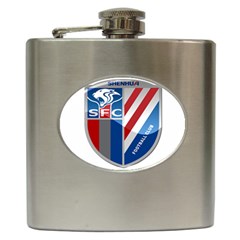 Shanghai Greenland Shenhua F C  Hip Flask (6 Oz) by Valentinaart