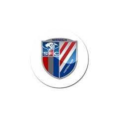 Shanghai Greenland Shenhua F C  Golf Ball Marker by Valentinaart