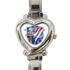 Shanghai Greenland Shenhua F C  Heart Italian Charm Watch by Valentinaart