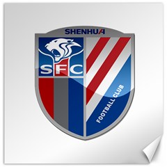 Shanghai Greenland Shenhua F C  Canvas 12  X 12   by Valentinaart