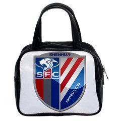 Shanghai Greenland Shenhua F C  Classic Handbags (2 Sides) by Valentinaart