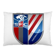 Shanghai Greenland Shenhua F C  Pillow Case by Valentinaart