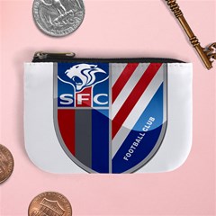 Shanghai Greenland Shenhua F C  Mini Coin Purses by Valentinaart