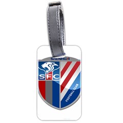 Shanghai Greenland Shenhua F C  Luggage Tags (two Sides) by Valentinaart