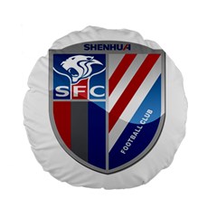 Shanghai Greenland Shenhua F C  Standard 15  Premium Round Cushions by Valentinaart