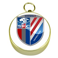 Shanghai Greenland Shenhua F C  Gold Compasses by Valentinaart