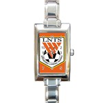 Shandong Luneng Taishan F.C. Rectangle Italian Charm Watch Front