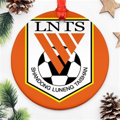 Shandong Luneng Taishan F C  Ornament (round) by Valentinaart