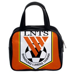 Shandong Luneng Taishan F C  Classic Handbags (2 Sides) by Valentinaart