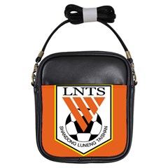 Shandong Luneng Taishan F C  Girls Sling Bags by Valentinaart