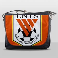 Shandong Luneng Taishan F C  Messenger Bags by Valentinaart