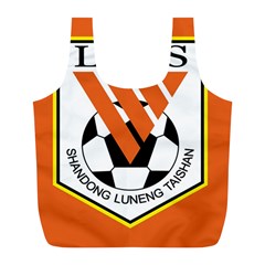 Shandong Luneng Taishan F C  Full Print Recycle Bags (l)  by Valentinaart