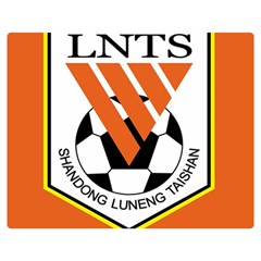 Shandong Luneng Taishan F C  Double Sided Flano Blanket (medium)  by Valentinaart