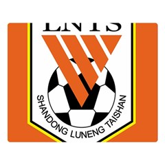 Shandong Luneng Taishan F C  Double Sided Flano Blanket (large)  by Valentinaart