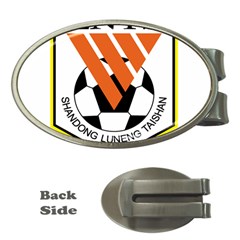 Shandong Luneng Taishan F C  Money Clips (oval)  by Valentinaart