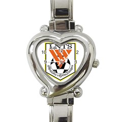 Shandong Luneng Taishan F C  Heart Italian Charm Watch by Valentinaart