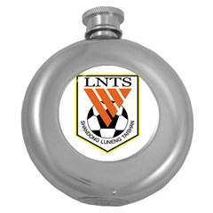 Shandong Luneng Taishan F C  Round Hip Flask (5 Oz) by Valentinaart