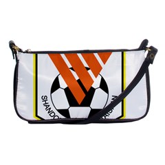 Shandong Luneng Taishan F C  Shoulder Clutch Bags by Valentinaart