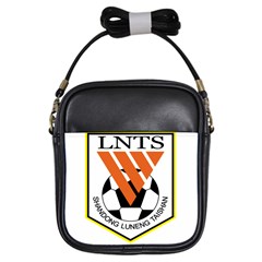 Shandong Luneng Taishan F C  Girls Sling Bags by Valentinaart