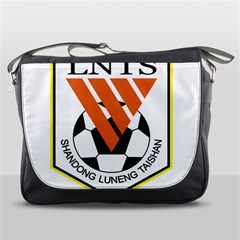 Shandong Luneng Taishan F C  Messenger Bags by Valentinaart